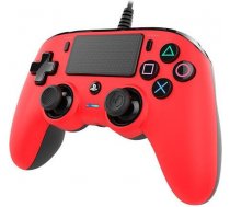 Nacon Compact controller red (PS4OFCPADRED) ( PS4OFCPADRED PS4OFCPADRED ) spēļu konsoles gampad