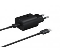 Samsung fast charger USB-C 25W 1 m black ( EP TA800XBEGWW EP TA800XBEGWW 8801643979393 EP TA800XBEGWW ) iekārtas lādētājs