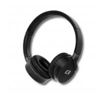 Qoltec Headphones wireless BT  microphone  Super Bass  Black ( Q 50825 50825 50825 5901878508252 ) austiņas