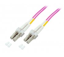 EFB Fiber patch cable LC-LC 50/125 OM4 LSZH Duplex Multimode 3m 2mm diameter ( O0319.3 ) kabelis vads