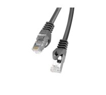 Lanberg Patchcord RJ45 cat.6 FTP 5m Black ( PCF6 10CC 0500 BK ) tīkla kabelis