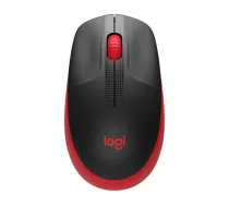 Logitech Full size Mouse M190 Wireless USB Red ( 910 005908 910005908 ) Datora pele