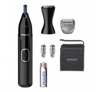 Philips Nose and ear trimmer NT5650/16 100% waterproof  AA-battery included    precision comb  2 eyebrow combs 3mm/5mm  on/off button  black ( NT5650/16 NT5650/16 NT5650/16 )