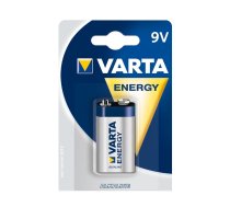 VARTA alkaline batteries Hi-voltage 9V (typ 6LR61) 1pcs energy ( 4008496626656 04122 229 411 04122229411 9V 6LR61 BAVA 4122 ) Baterija