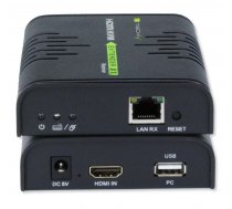 Techly Extender KVM HDMI+USB po UTP (8054529028214) ( 028214 IDATA HDMI-KVM2 )