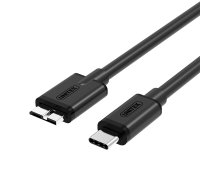 Cable usb typ-c to micro USB3.0; 1m; Y-C475BK ( Y C475BK Y C475BK Y C475BK ) USB kabelis