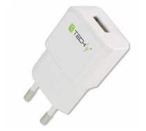 Techly Slim USB charger 5V 2.1A white ( 022373 022373 ) aksesuārs mobilajiem telefoniem