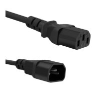 Qoltec Power cable for UPS  C13/C14  3m ( Q 53898 53898 5901878538983 ) kabelis  vads