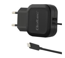Charger 17W 5V 3.4A USB + USB typ C ( 50190 ) iekārtas lādētājs