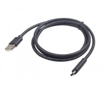 Gembird USB 2.0 AM to Type-C cable (AM/CM) 1m black ( CC USB2 AMCM 1M ) USB kabelis