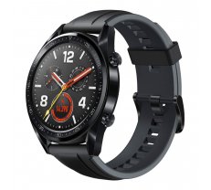 Huawei Smartwatch Watch GT Sport Black  Touchscreen  Bluetooth  Heart rate monitor  ( 55023255 55023255 55023255 ) Viedais pulkstenis  smartwatch