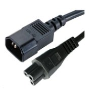 MicroConnect  Power Cord C5 - C14 1.8m Black  ( PE080618 PE080618 PE080618 ) Barošanas kabelis