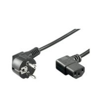 MicroConnect  Power Cord CEE 7/7 - C13 3m Angled Schuko/Angled C13 Black ( PE010530 PE010530 PE010530 ) Barošanas kabelis