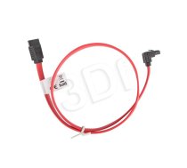 Cable SATA DATA III 0.5M Metal angled ( CA SASA 13CU 0050 R CA SASA 13CU 0050 R CA SASA 13CU 0050 R ) kabelis datoram