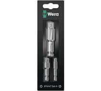 Wera 870/4/7 set A SB tool shaft Socket Wrenches adapter-Set 1/4" 3/8" 1/2" - 05073200001 ( 05073200001 05073200001 )