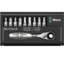 Wera Zyklop Mini 1 BC 10 set ratchet and bit set (05073645001) ( 4013288168115 05073645001 )