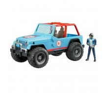 Bruder Professional Series Jeep Cross country Racer blue with driver - 02541 ( 4001702025410 02541 02541 4001702025410 BR 02541 ) bērnu rotaļlieta