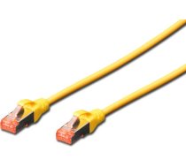 DIGITUS Patchkabel Cat6 S/FTP 2xRJ45 10.0m yellow Hebelschutz ( DK 1644 100/Y ) tīkla kabelis