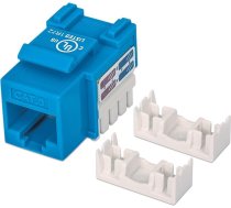 Intellinet Network Solutions Modul Keystone CAT.6  UTP  RJ45  zaciskany  Cyan (210737) ( 210737 210737 ) tīkla kabelis