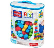 Mega Bloks First Builders - Blue 80el Bag. (CYP72 / DCH63) ( CYP72/DCH63 CYP72/DCH63 ) konstruktors