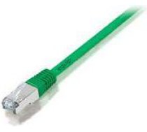 equip 605647 Patchkabel RJ45-Stecker auf RJ45-Stecker S/FTP Cat.6a 0.50m grun ( 605647 ) tīkla kabelis