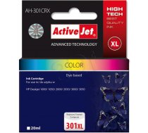 Activejet tinte AH-301CRX / CH564EE nr 301XL (color) ( AH564 AH564 ) kārtridžs