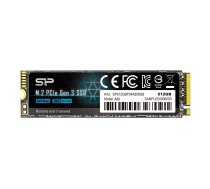 Silicon Power P34A60 M.2 512 GB PCI Express SLC NVMe ( SP512GBP34A60M28 ) SSD disks