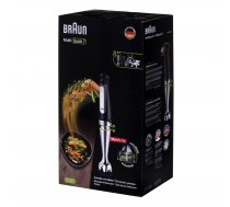 Braun MQ 7087X 1.2 L Immersion blender 1000 W Black Stainless steel ( MQ7087 MQ7087X ) Blenderis