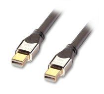 Mini DisplayPort CROMO 2m  DPCP and HDCP kompatibel ( LINDY 41542 41542 41542 ) kabelis video  audio