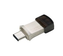 Flashdrive Transcend 64GB JetFlash 890 Silver Plating USB 3.1 Type C ( TS64GJF890S ) USB Flash atmiņa