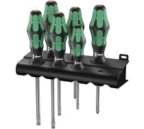 Wera Screwdriver Set 334/335/6 Rack ( 05105656001 0001-00017-49955 4013288003140 )