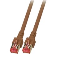 EFB RJ45 Patchkabel S/FTP  Cat.6  LSZH  10m  braun ( K5517.10 K5517.10 K5517.10 ) tīkla kabelis