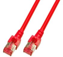 EFB RJ45 Patchkabel S/FTP  Cat.6  LSZH  1m  rot ( K5512.1 K5512.1 K5512.1 ) tīkla kabelis