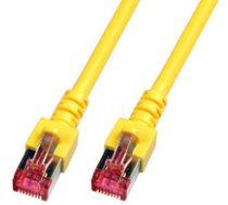 EFB RJ45 Patchkabel S/FTP  Cat.6  LSZH  3m  gelb ( K5511.3 K5511.3 K5511.3 ) tīkla kabelis