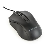 Gembird optical mouse MUS-3B-01 1000 DPI USB Black 1.35m cable length ( MUS 3B 01 ) Datora pele