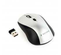 Gembird Wireless optical mouse MUSW-4B-02-BS 1600 DPI nano USB black-silver ( MUSW 4B 02 BS ) Datora pele