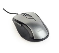 Gembird optical mouse MUS-6B-01-BG 1600 DPI USB Black/spacegrey ( MUS 6B 01 BG ) Datora pele