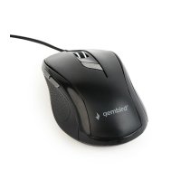 Gembird optical mouse MUS-6B-01 1600 DPI USB Black 1.35m cable length ( MUS 6B 01 ) Datora pele