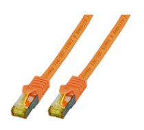 EFB RJ45 Patchkabel S/FTP Cat.6A LSZH Cat.7 Rohk. 1m orange ( MK7001.1O MK7001.1O MK7001.1O ) tīkla kabelis