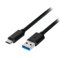 Akyga Cable USB AK-USB-24 USB A (m) / USB type C (m) ver. 3.1 0.5m ( AK USB 24 AK USB 24 ) USB kabelis
