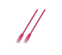 EFB RJ45 Patchkabel U/UTP Cat.6 PVC CCA 3m magenta ( K8100MA.3 ) tīkla kabelis