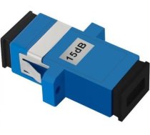 Fiber optic attenuator SC/UPC(F)-SC/UPC(F)15dB ( 54194 ) kabelis vads