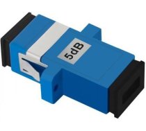 Fiber optic attenuator SC/UPC(F)-SC/UPC(F)5dB ( 54191 ) kabelis vads