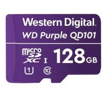 Western Digital WD Purple SC QD101 memory card 128 GB MicroSDXC Class 10 ( WDD128G1P0C WDD128G1P0C WDD128G1P0C ) atmiņas karte