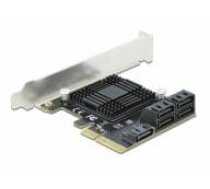 Delock 5 port SATA PCI Express x4 Card - Low Profile Form Factor ( DE 90498 90498 ) karte