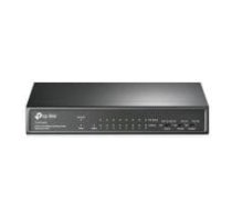 TP-LINK Switch TL-SF1009P Unmanaged  Desktop  10/100 Mbps (RJ-45) ports quantity 9  PoE+ ports quantity 8 ( TL SF1009P TL SF1009P ) komutators