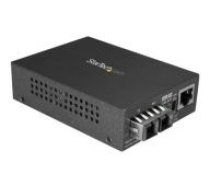 StarTech.com Singlemode (SM) SC Fiber Media Converter for 10/100/1000 Network 10km Gigabit Ethernet 1310nm w/ Auto Negotiation Gigabit ( MCMGBSCSM10 S55058382 ) datortīklu aksesuārs