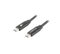 Cable USB-C M/M 2.0 1.8m CA-CMCM-40CU-0018-B Black ( CA CMCM 40CU 0018 BK ) USB kabelis
