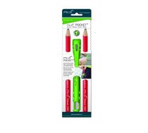 Pica-Marker Olowek stolarki 2szt. + kolczan z ostrzem (505-01) PICA505-01 (4260056152306) ( JOINEDIT17779155 )