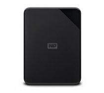 External HDD WESTERN DIGITAL Elements Portable SE 4TB USB 3.0 Colour Black WDBJRT0040BBK-WESN ( WDBJRT0040BBK WESN ) Ārējais cietais disks
